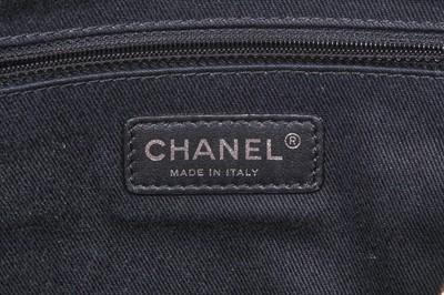 Lot 30 - A Chanel by Karl Lagerfeld grey quilted leather flap bag, 2011