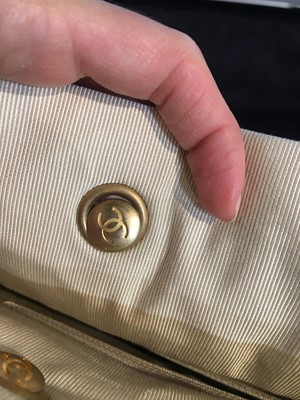Lot 4 - A Chanel by Karl Lagerfeld ivory patchwork shopper tote, 2018