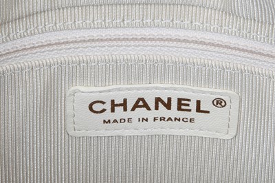 Lot 4 - A Chanel by Karl Lagerfeld ivory patchwork shopper tote, 2018