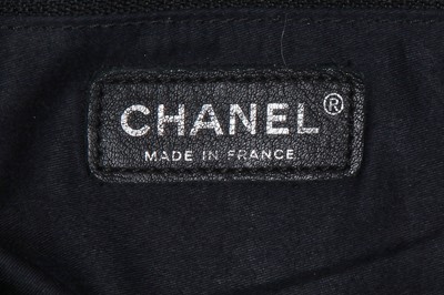 Lot 52 - A Chanel by Karl Lagerfeld black vinyl shopper tote, 2009-10