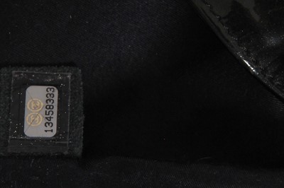 Lot 52 - A Chanel by Karl Lagerfeld black vinyl shopper tote, 2009-10