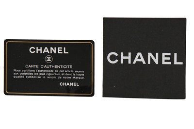 Lot 52 - A Chanel by Karl Lagerfeld black vinyl shopper tote, 2009-10