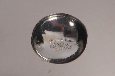 Lot 69 - A Chanel by Karl Lagerfeld ruthenium-tone cuff bracelet, Autumn-Winter 2003-04