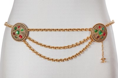 Lot 86 - A Chanel by Karl Lagerfeld chain belt, 1985