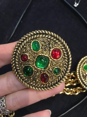 Lot 86 - A Chanel by Karl Lagerfeld chain belt, 1985