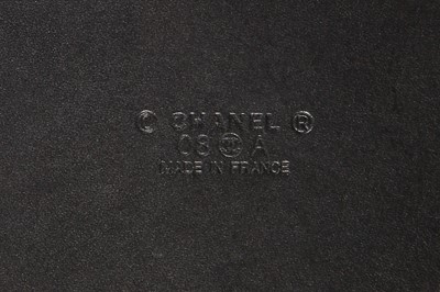 Lot 54 - A Chanel by Karl Lagerfeld black suede belt, Autumn-Winter 2008-09