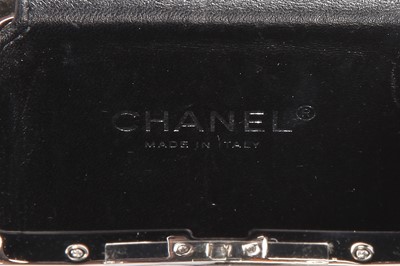 Lot 8 - A Chanel by Karl Lagerfeld black plexiglass and strass robot minaudière, Spring-Summer 2017