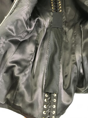 Lot 89 - A fine Schiaparelli haute couture by Daniel Roseberry embellished black wool coat-dress, Autumn-Winter 2022-23