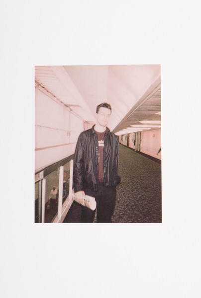 Lot 324 - A rare Hussein Chalayan man's black zippered