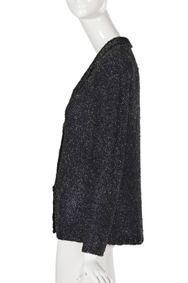 Lot 87 - A Chanel haute couture by Jean Cazaubon and Yvonne Dudel beaded jacket, circa 1974