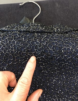 Lot 87 - A Chanel haute couture by Jean Cazaubon and Yvonne Dudel beaded jacket, circa 1974