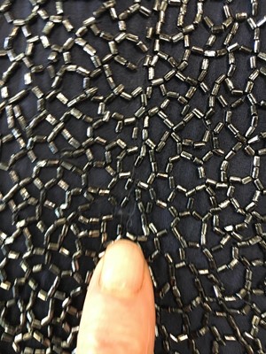Lot 87 - A Chanel haute couture by Jean Cazaubon and Yvonne Dudel beaded jacket, circa 1974