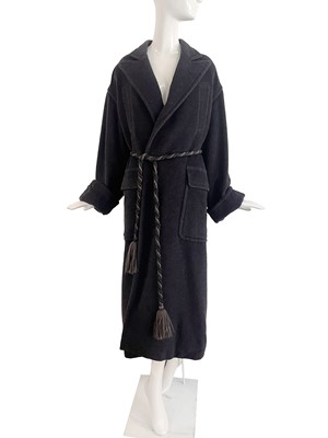 Lot 380A - A Jean Paul Gaultier black wool coat, ‘Le Grand Voyage collection, Autumn-Winter 1994-95