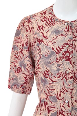 Lot 3 - A Comme des Garçons woven rayon dress, 1970s