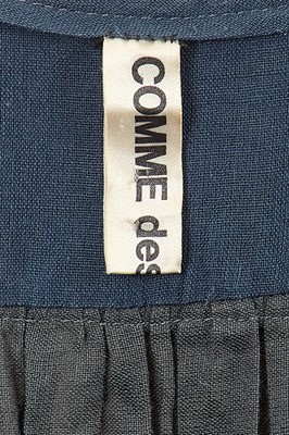 Lot 4 - A Comme des Garçons blue and grey dress, 1977