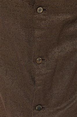 Lot 8 - A Comme des Garçons black and gold dress, 1970s