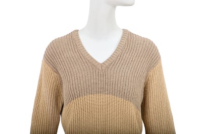 Lot 10 - A Comme des Garçons grey and beige ensemble, 1970s