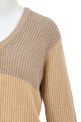 Lot 10 - A Comme des Garçons grey and beige ensemble, 1970s