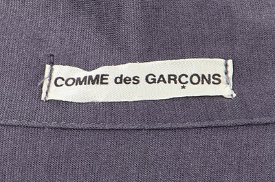 Lot 13 - A Comme des Garçons grey cotton blouse, 1970s