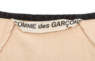 Lot 16 - A Comme des Garçons ecru cotton waistcoat, 1970s