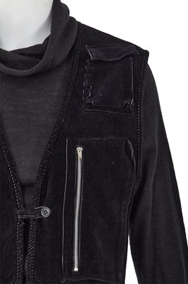 Lot 29 - A Comme des Garçons black ensemble, early 1980s