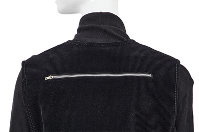 Lot 29 - A Comme des Garçons black ensemble, early 1980s