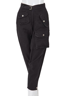 Lot 29 - A Comme des Garçons black ensemble, early 1980s
