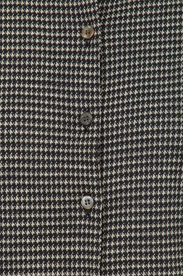 Lot 23 - A Comme des Garçons black and white knitted three-piece ensemble, circa 1980