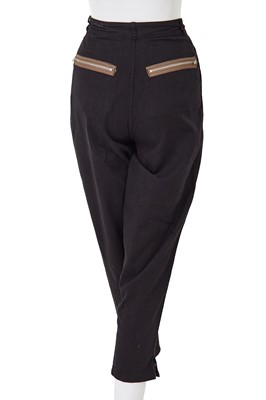 Lot 31 - A Comme des Garçons black ensemble, early 1980s