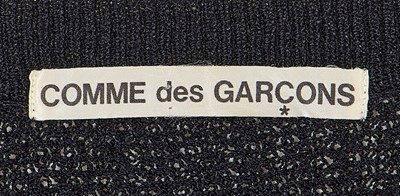 Lot 31 - A Comme des Garçons black ensemble, early 1980s