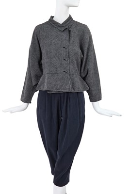 Lot 39 - A Comme des Garçons wool and cotton ensemble, ‘Pirates’ collection, Autumn-Winter 1981-82