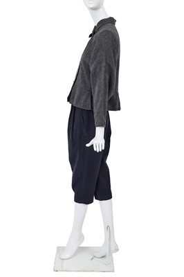 Lot 39 - A Comme des Garçons wool and cotton ensemble, ‘Pirates’ collection, Autumn-Winter 1981-82