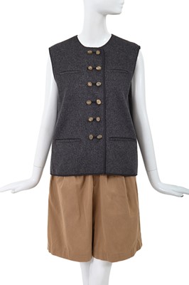 Lot 37 - A Comme des Garçons wool and cotton ensemble, ‘Pirates’ collection, Autumn-Winter 1981-82
