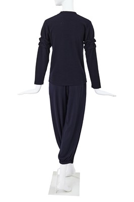Lot 41 - A Comme des Garçons wool jersey ensemble, ‘Pirates’ collection, Autumn-Winter 1981-82