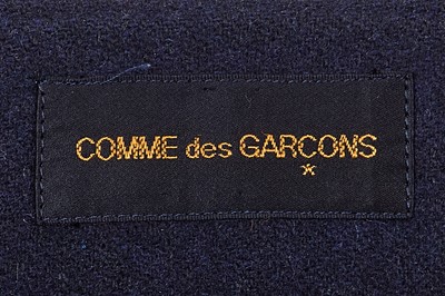 Lot 38 - A Comme des Garçons navy and grey wool ensemble, ‘Pirates’ collection, Autumn-Winter 1981-82