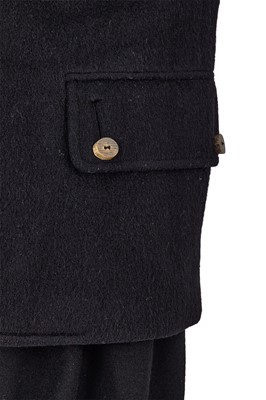 Lot 35 - A Comme des Garçons black wool ensemble, ‘Pirates’ collection, Autumn-Winter 1981-82