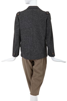 Lot 36 - A Comme des Garçons wool and cotton ensemble, ‘Pirates’ collection, Autumn-Winter 1981-82
