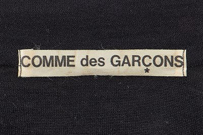 Lot 42 - A Comme des Garçons black wool ensemble, probably ‘Pirates’ collection, Autumn-Winter 1981-82