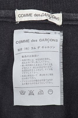 Lot 58 - A Comme des Garçons navy cotton jersey top, circa 1982
