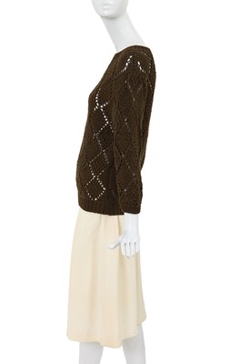 Lot 54 - A Comme des Garçons wool and silk ensemble, circa 1982
