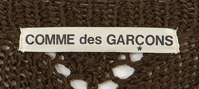 Lot 54 - A Comme des Garçons wool and silk ensemble, circa 1982