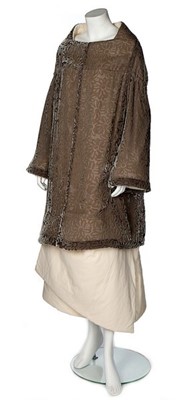 Lot 361 - A Comme des Garçons flocked velvet ensemble,...