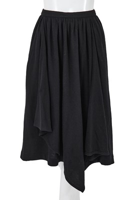 Lot 79 - A Comme des Garçons black wool sweater, ‘Gloves, Skirts, Quilted Big Coats’ collection, Autumn-Winter 1983-84