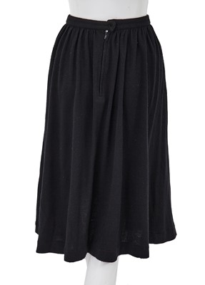 Lot 79 - A Comme des Garçons black wool sweater, ‘Gloves, Skirts, Quilted Big Coats’ collection, Autumn-Winter 1983-84