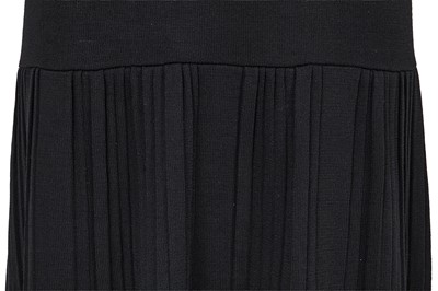 Lot 71 - A Comme des Garçons black wool-blend jersey dress, circa 1983