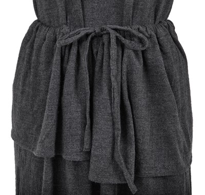 Lot 69 - A Comme des Garçons grey wool jersey three-piece ensemble, probably ‘Patchworks and X’ collection, Spring-Summer 1983