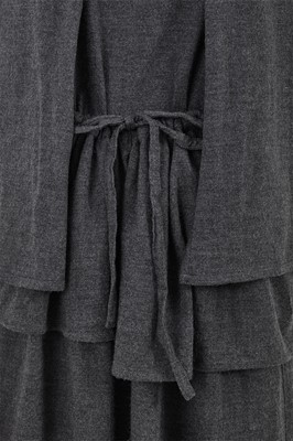 Lot 69 - A Comme des Garçons grey wool jersey three-piece ensemble, probably ‘Patchworks and X’ collection, Spring-Summer 1983