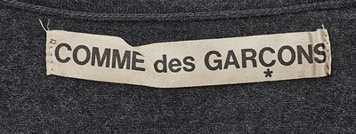 Lot 69 - A Comme des Garçons grey wool jersey three-piece ensemble, probably ‘Patchworks and X’ collection, Spring-Summer 1983