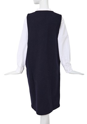 Lot 89 - A Comme des Garçons wool and cotton ensemble, circa 1984
