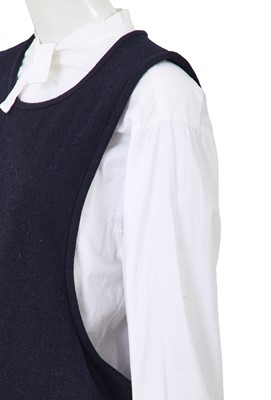 Lot 89 - A Comme des Garçons wool and cotton ensemble, circa 1984